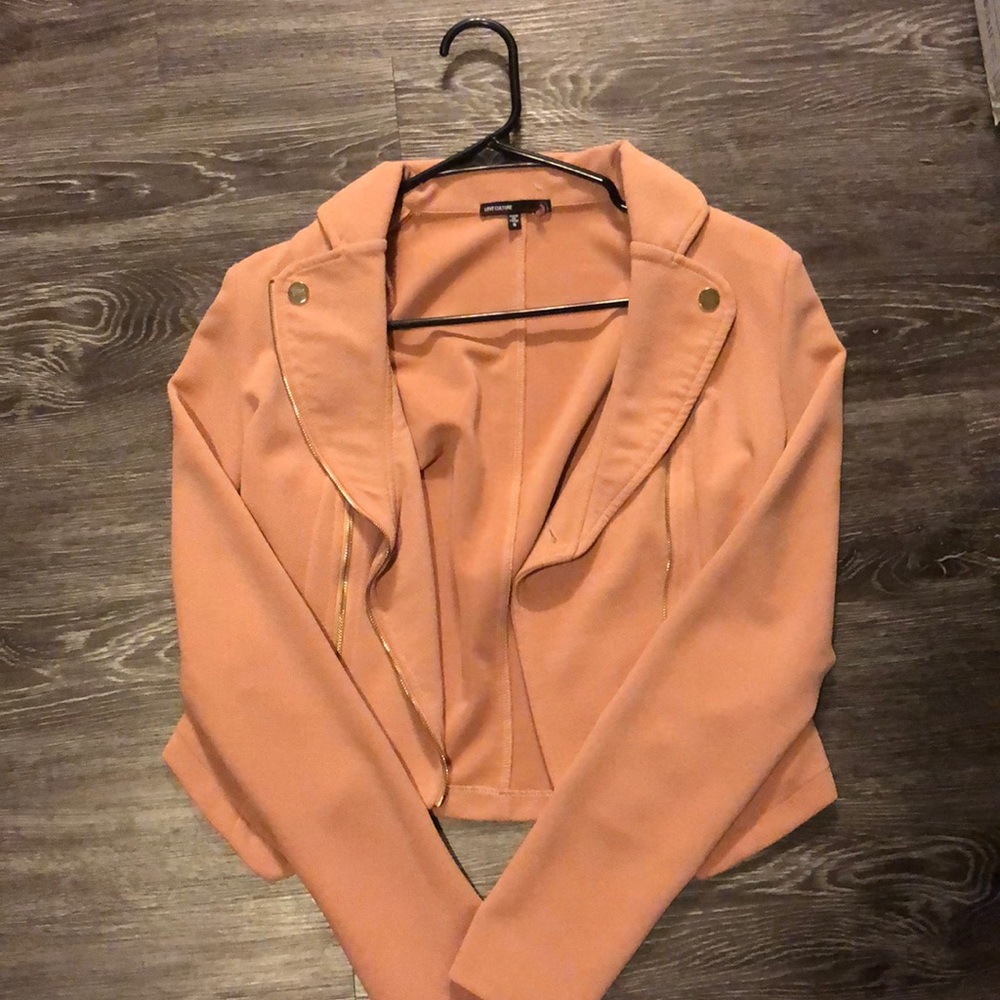Size small pink blazer jacket